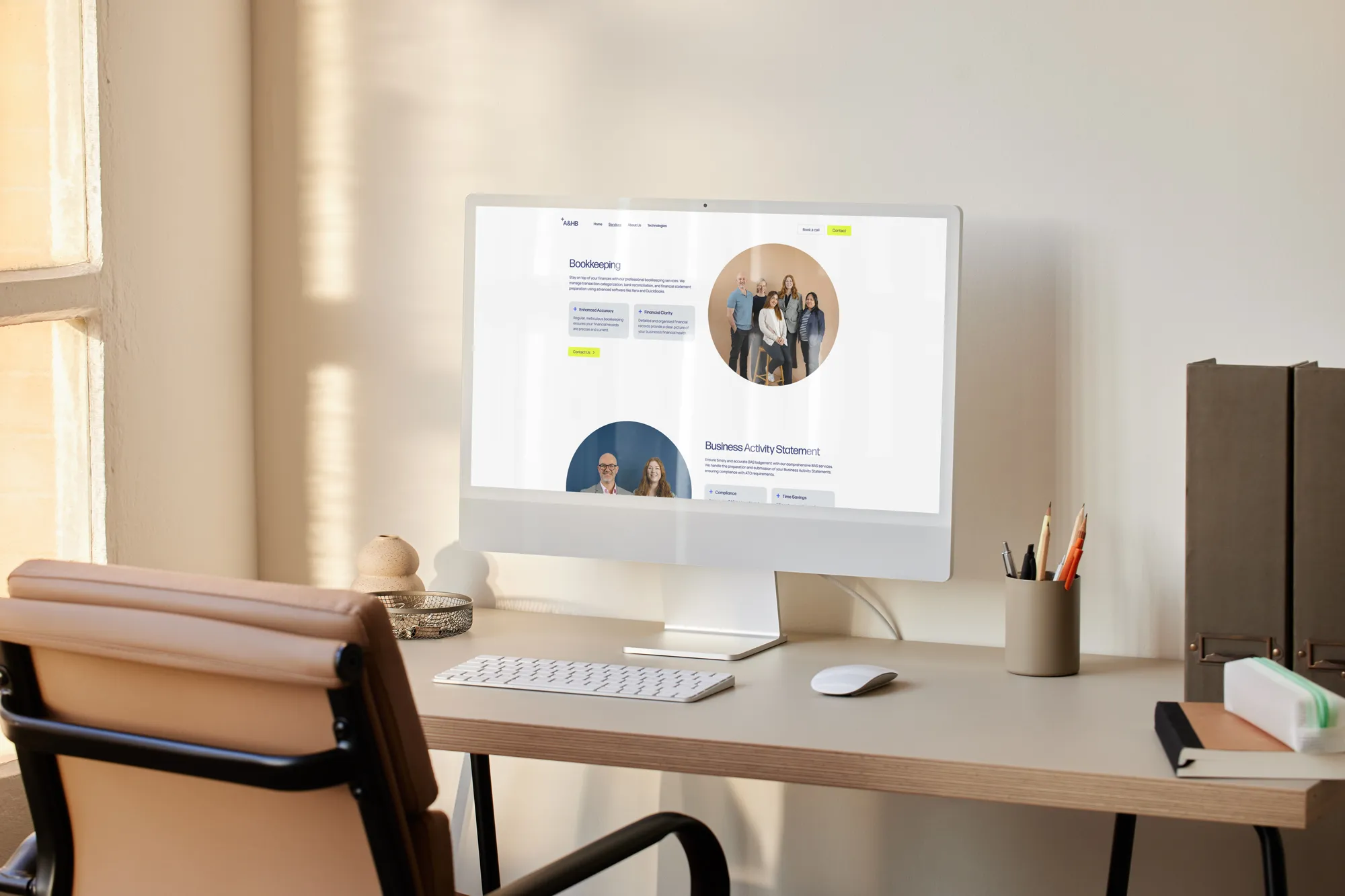 AHB website