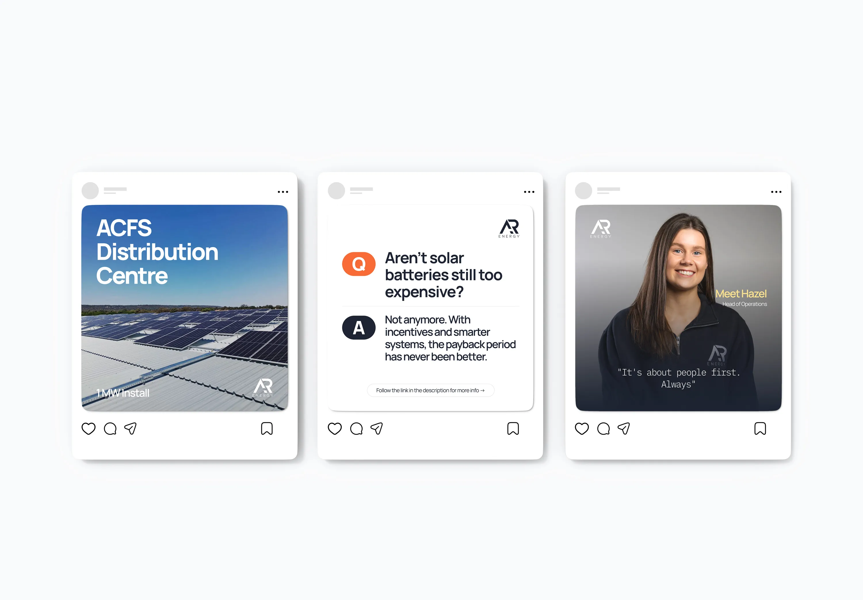 AR Energy Website Rebrand hero image