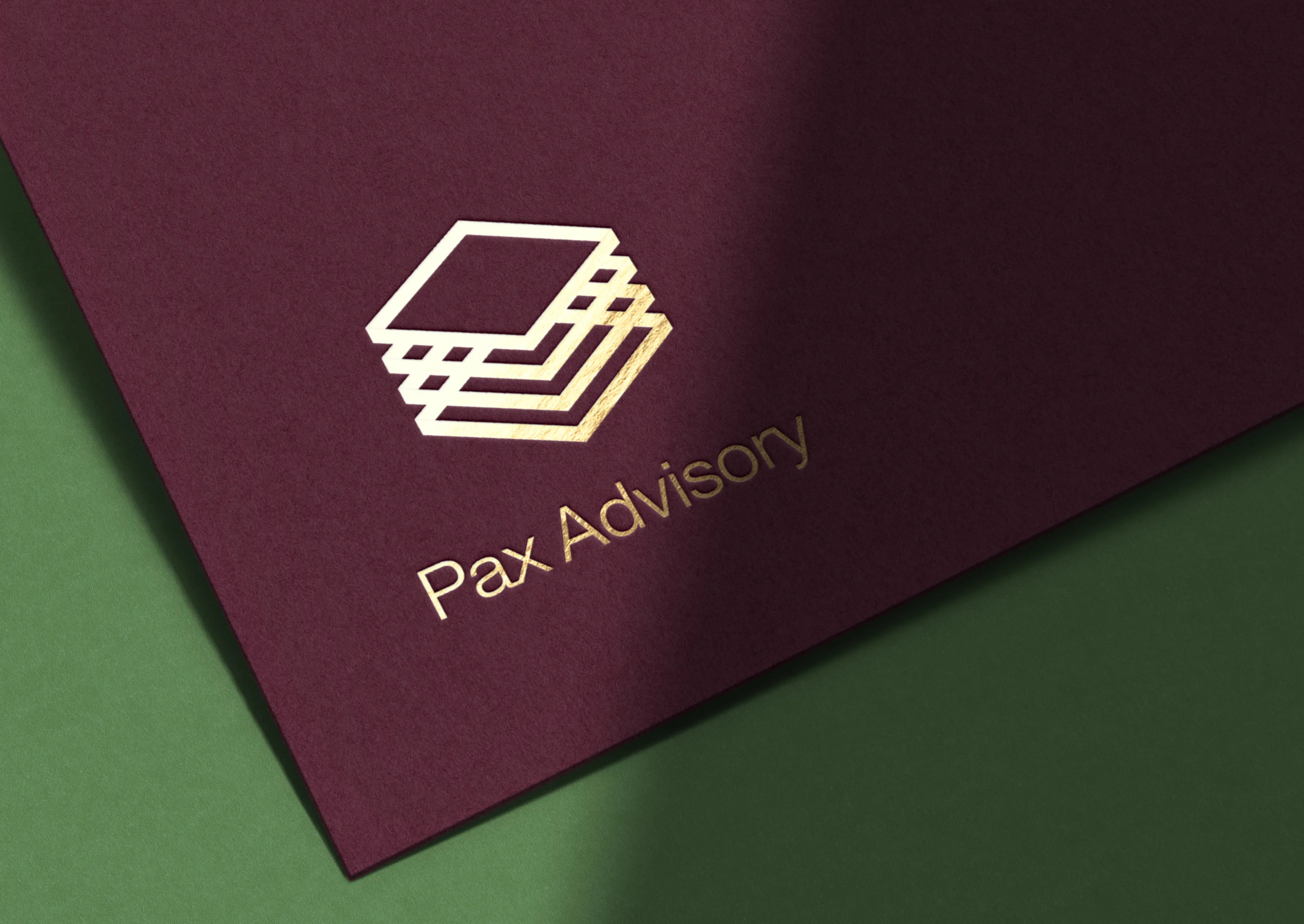 Pax logo and identity