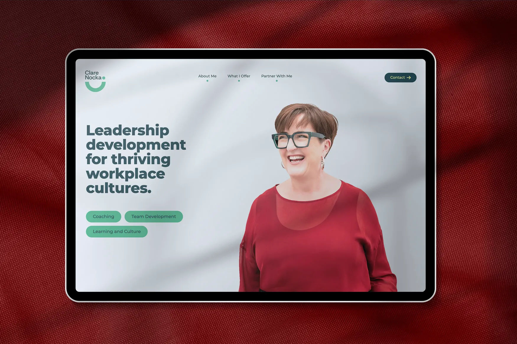 Website — One-Pager Build (Supplied Design)